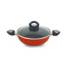 Chefline Induction Wok Pan with Lid, 24 cm, XWP24R-2H