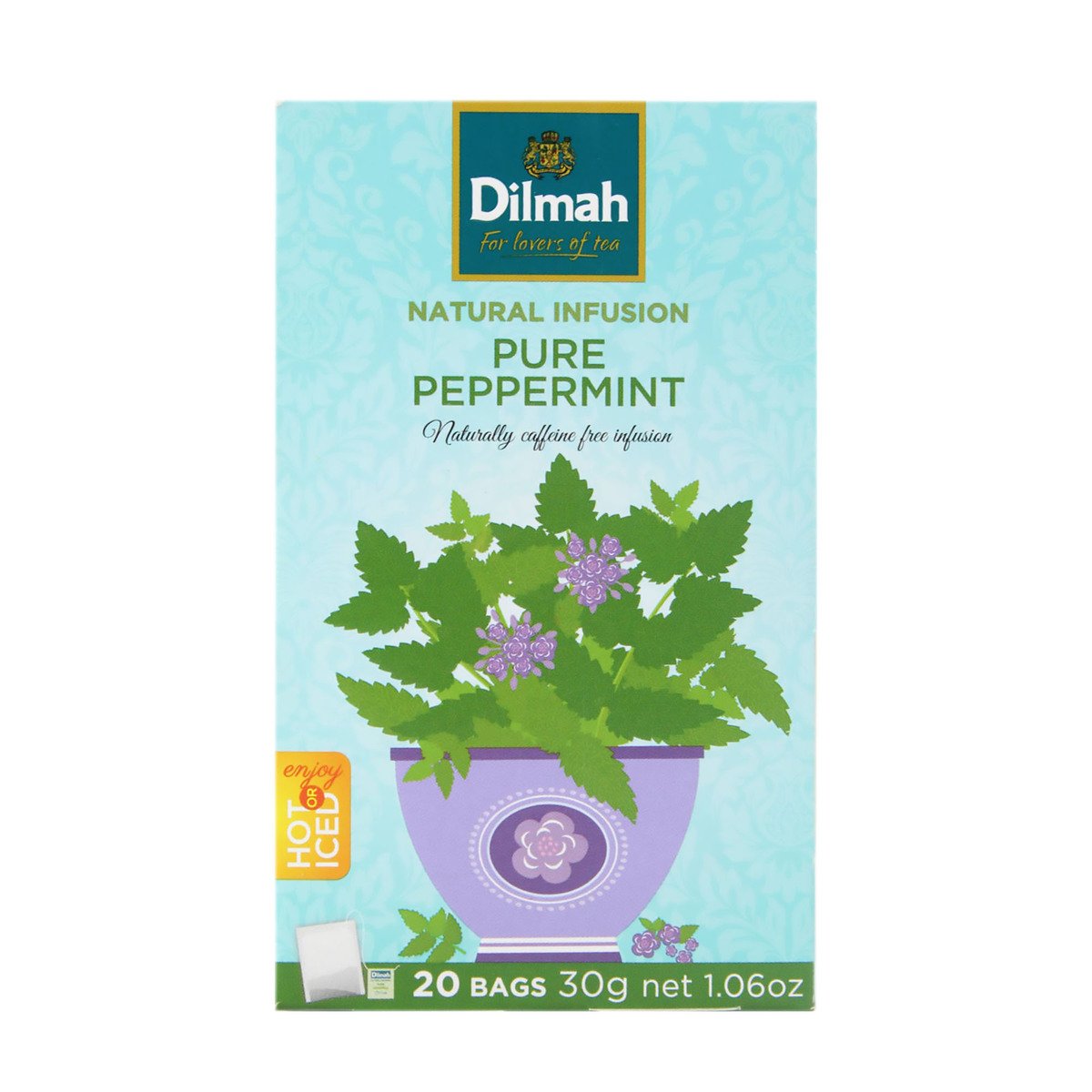 Dilmah Tea Peppermint Leaves 20 Teabags