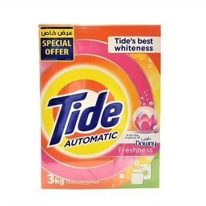 Tide Washing Powder Concentrated with Downy Freshness Front Load 2 x 3kg