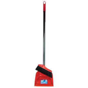 Vileda Long handle Dustpan with Broom 1set