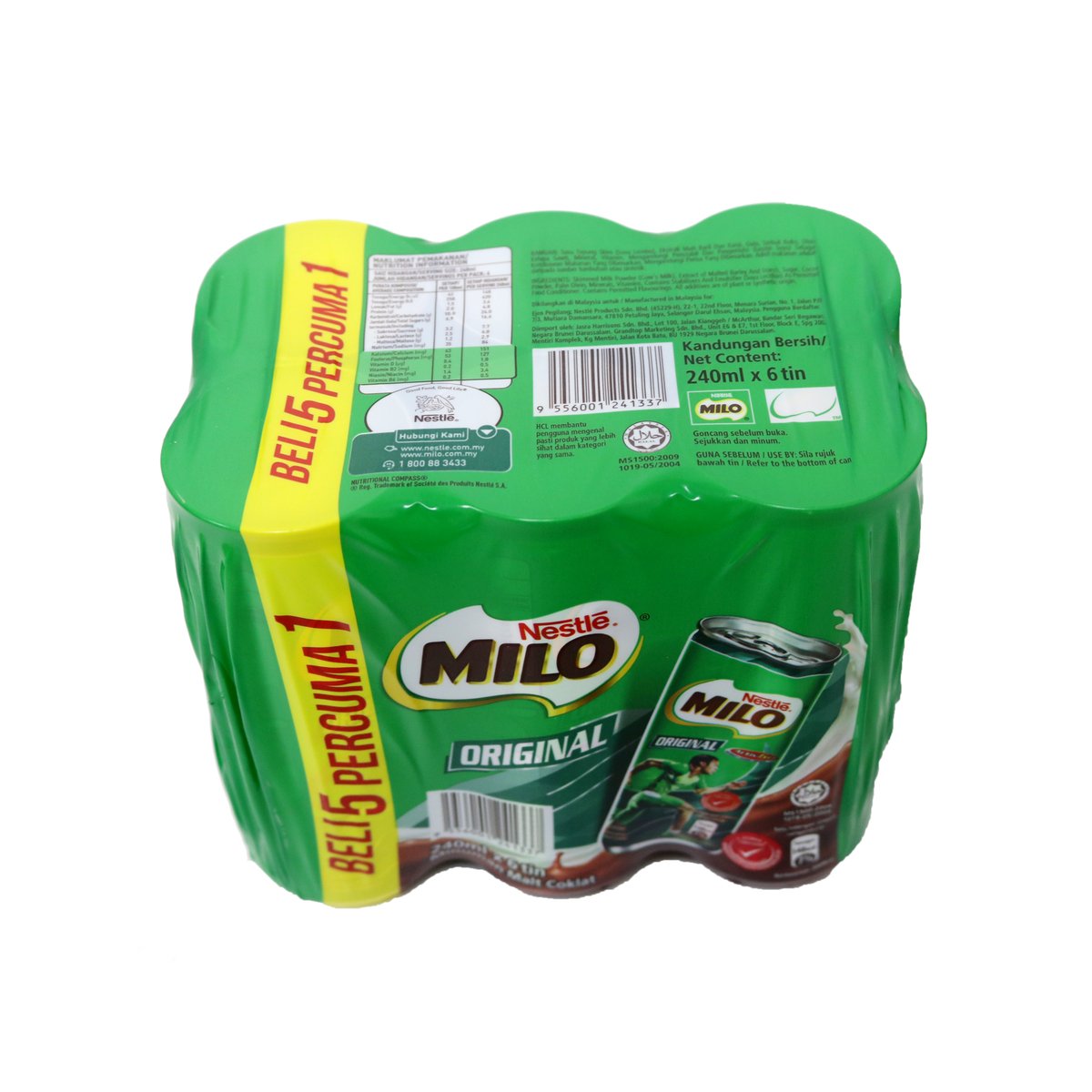 Milo Original RTD 240ml 5+1