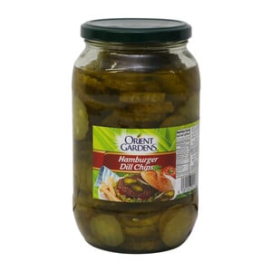 Buy Orient Gardens Hamburger Dill Chips 32oz Online at Best Price | Pickles | Lulu KSA in Saudi Arabia