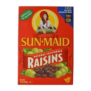 Sun-Maid Natural California Raisins 340 g