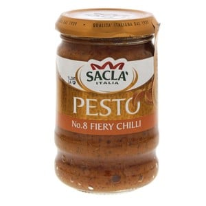 Sacla No.8 Fiery Chilli Pesto 190 g
