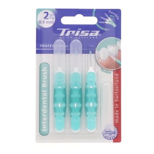 Trisa Interdental Brush ISO2 3Pcs Assorted