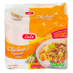 LuLu Chicken Special Flavour Instant Noodles 5 x 75g