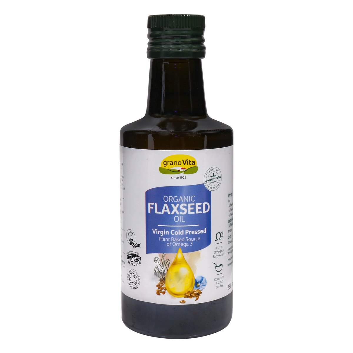 Granovita Organic Flax Oil 260 ml