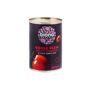 Biona Organic Whole Plum Peeled Tomatoes 400 g