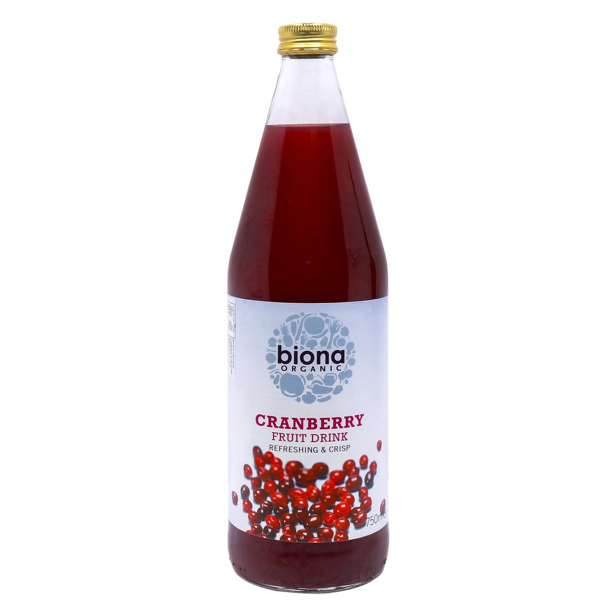Biona Organic Cranberry Fruit Drink 750 ml