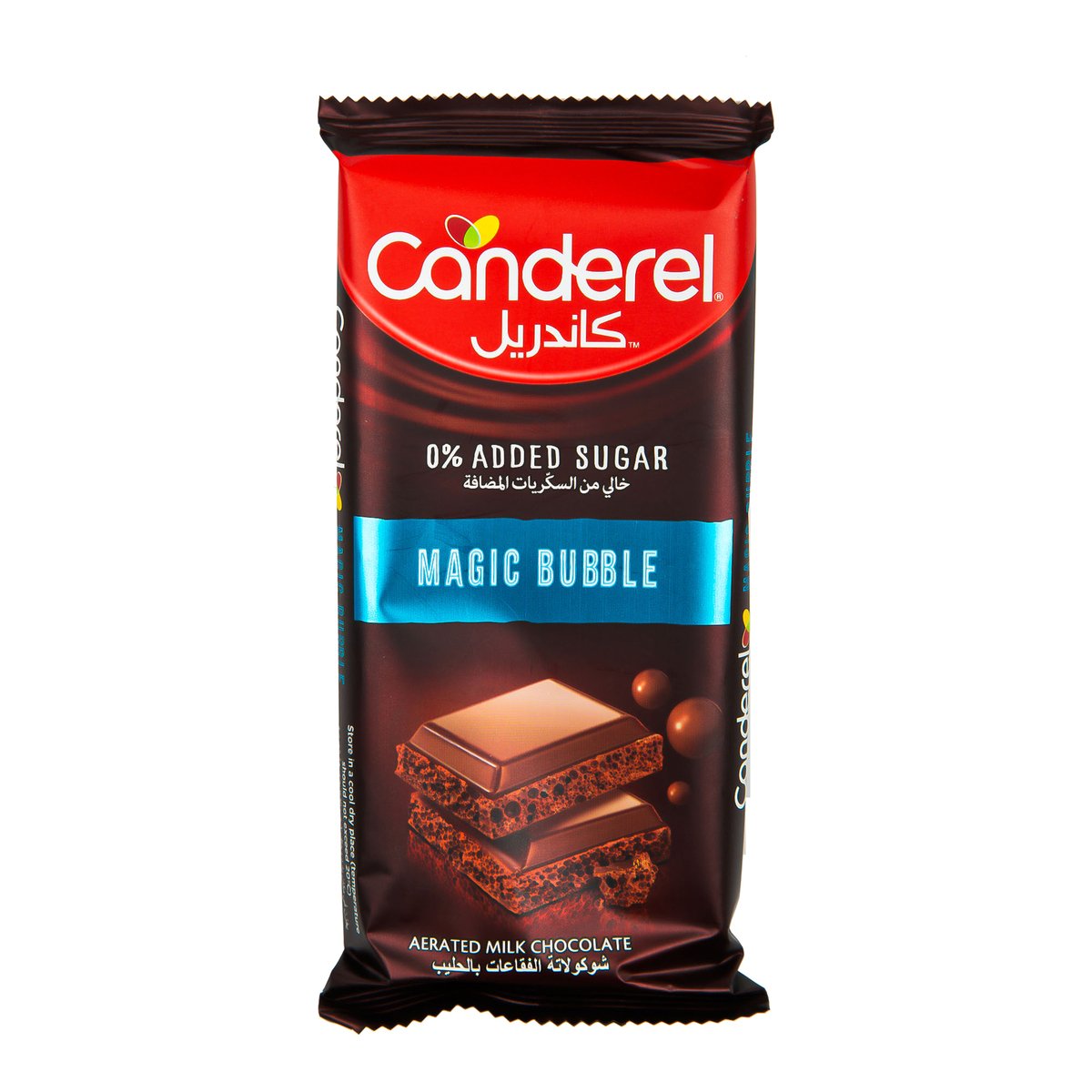 Canderel Milk Chocolate Magic Bubble 74 g