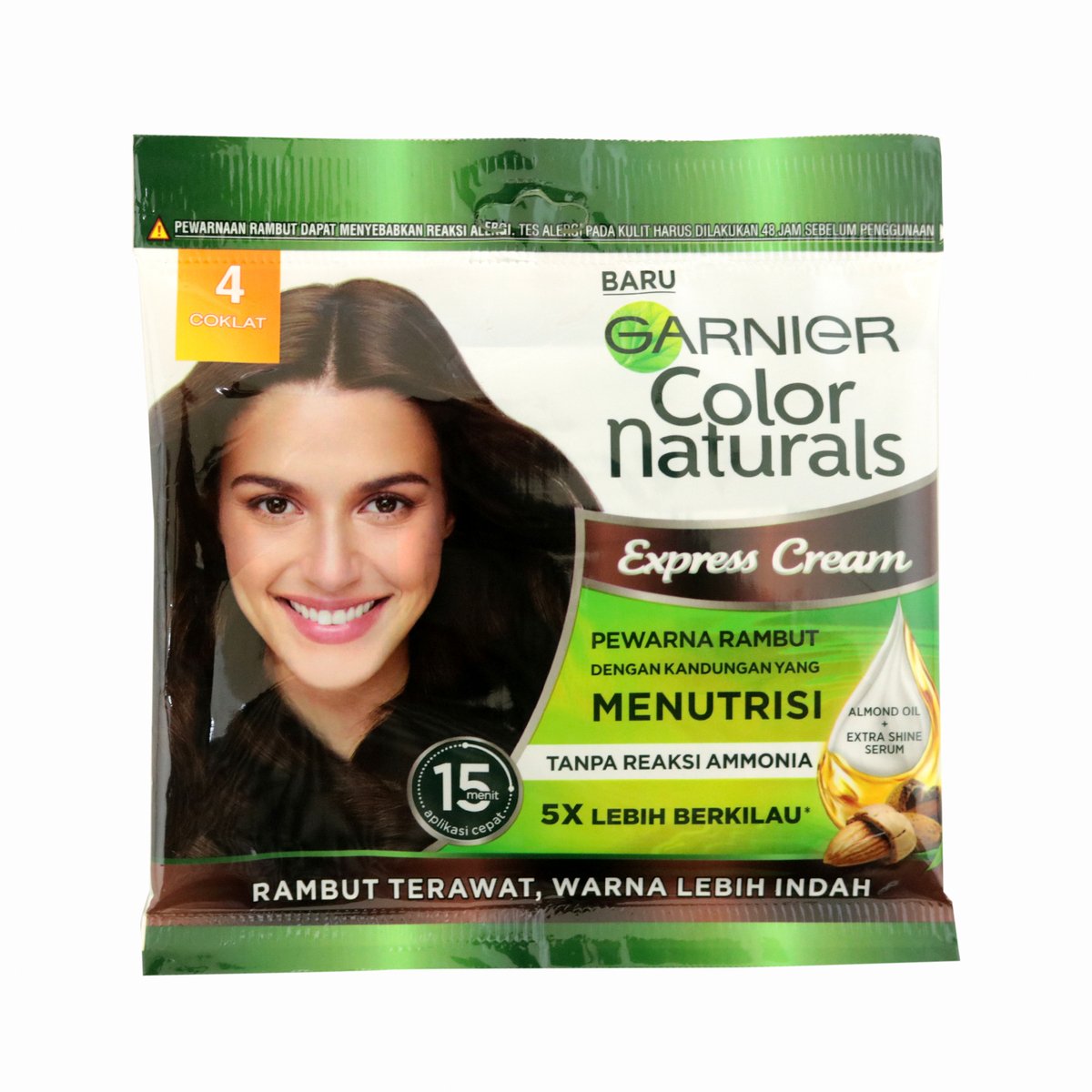 Garnier Hair Colour Natural Brown Shade 4 1Pcs Online at Best Price |  Permanent Colorants | Lulu Malaysia