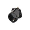 Brennenstuhl Travel Adapter  Travel Plug (EU to UK Plug Adapter) Black 1508533