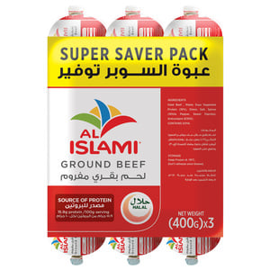 Al Islami Ground Beef 3 x 400 g