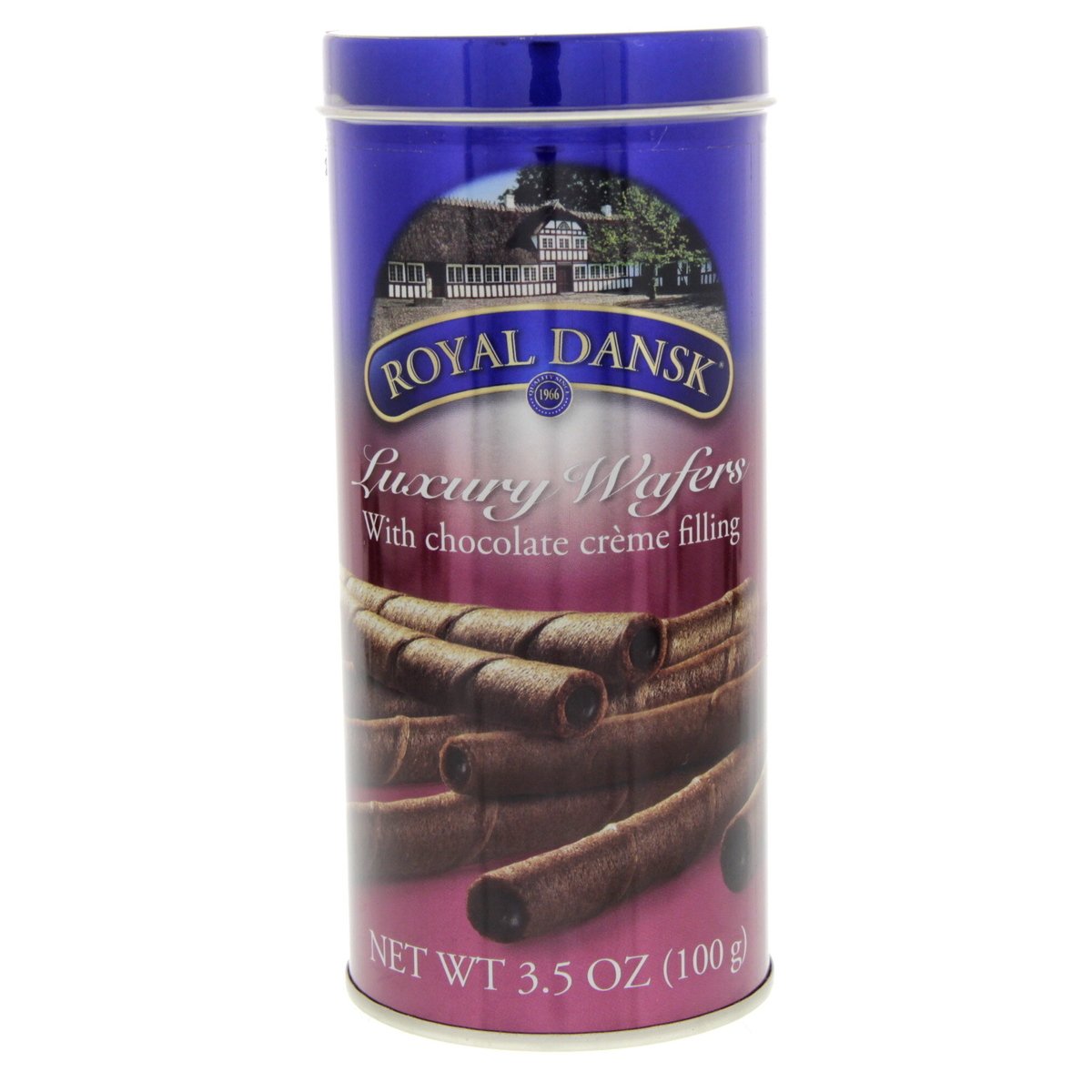 Royal Dansk Luxury Wafers With Chocolate Cream Filling 100 g