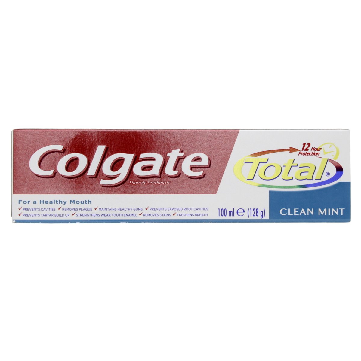 Colgate Fluoride Toothpaste Total Clean Mint 100ml