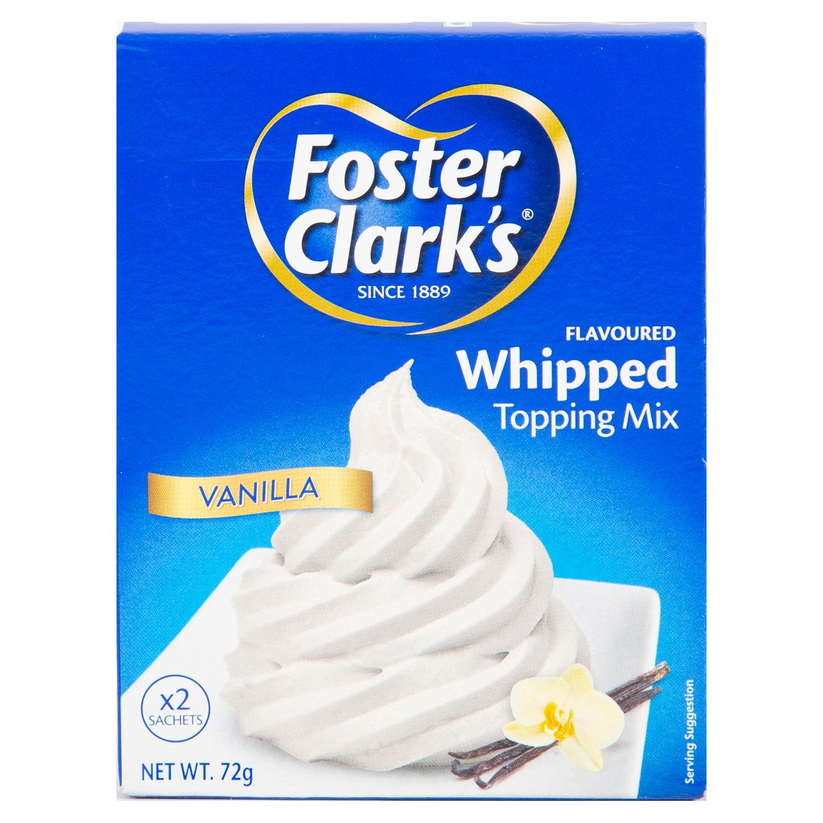 Foster Clark's  Whipped Topping Mix Vanilla 72g