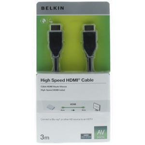 Belkin HDMI Cable F3Y017CP3M 3 Mtr