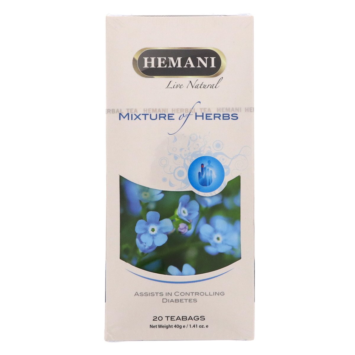 Hemani Mixture Of Herbs Controlling Diabetes 20 pcs