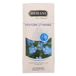 Hemani Mixture Of Herbs Controlling Diabetes 20pcs