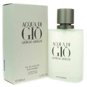 اشتري قم بشراء Acqua Di Gio EDT Men 100 ml Online at Best Price من الموقع - من لولو هايبر ماركت Premium Perfumes في الكويت