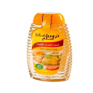 تروبيكانا سلم شيرة الحلويات العربية خالي من السكر ٣٥٠ مل