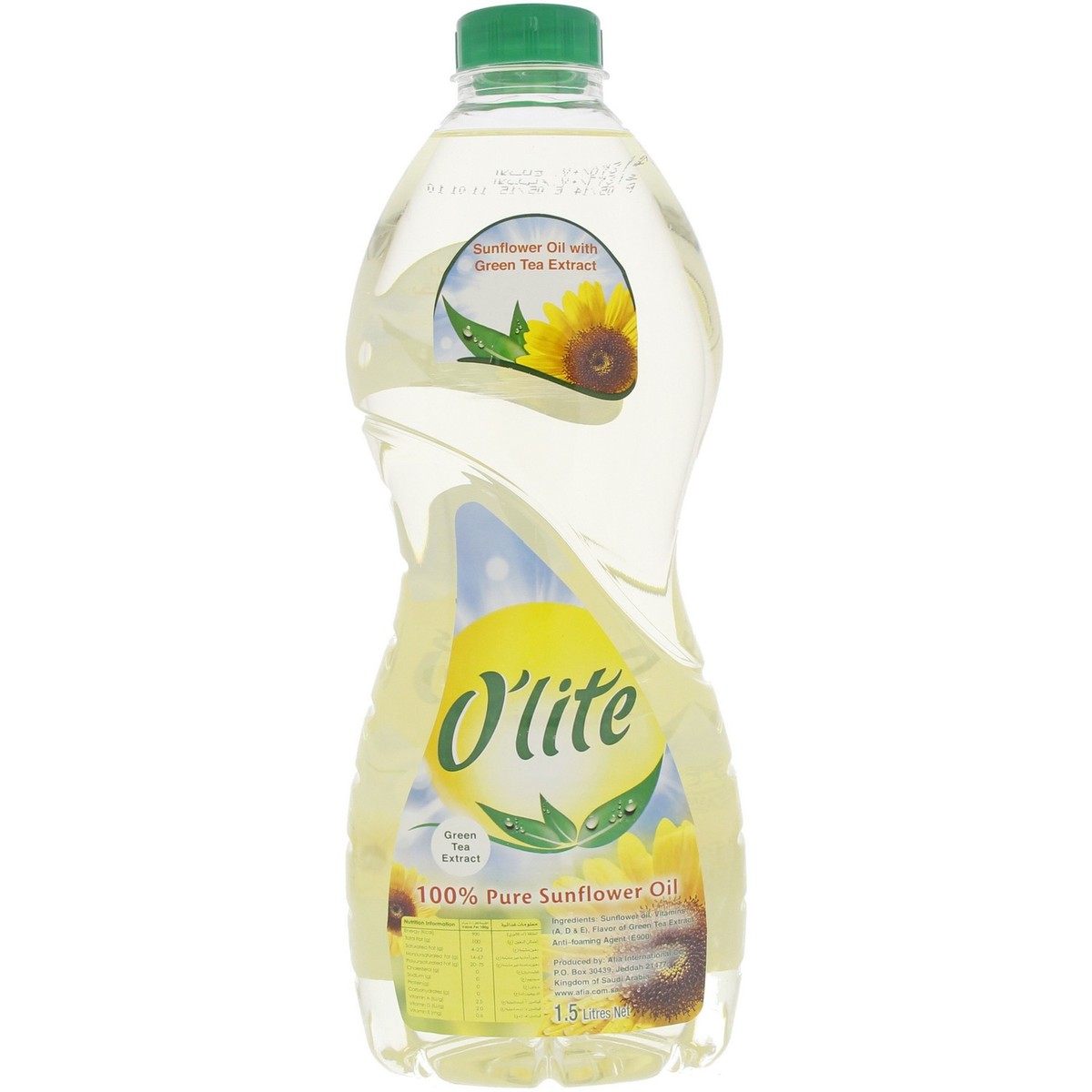 O'Lite Pure Sunflower Oil 1.5 Litres