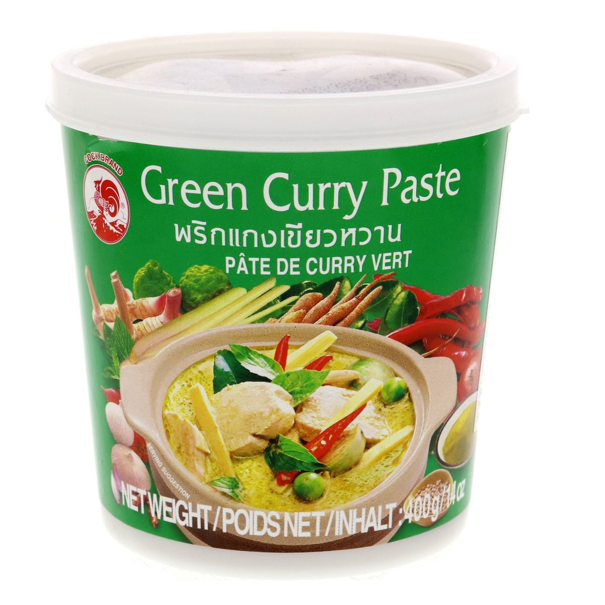 Cock Green Curry Paste 400 g