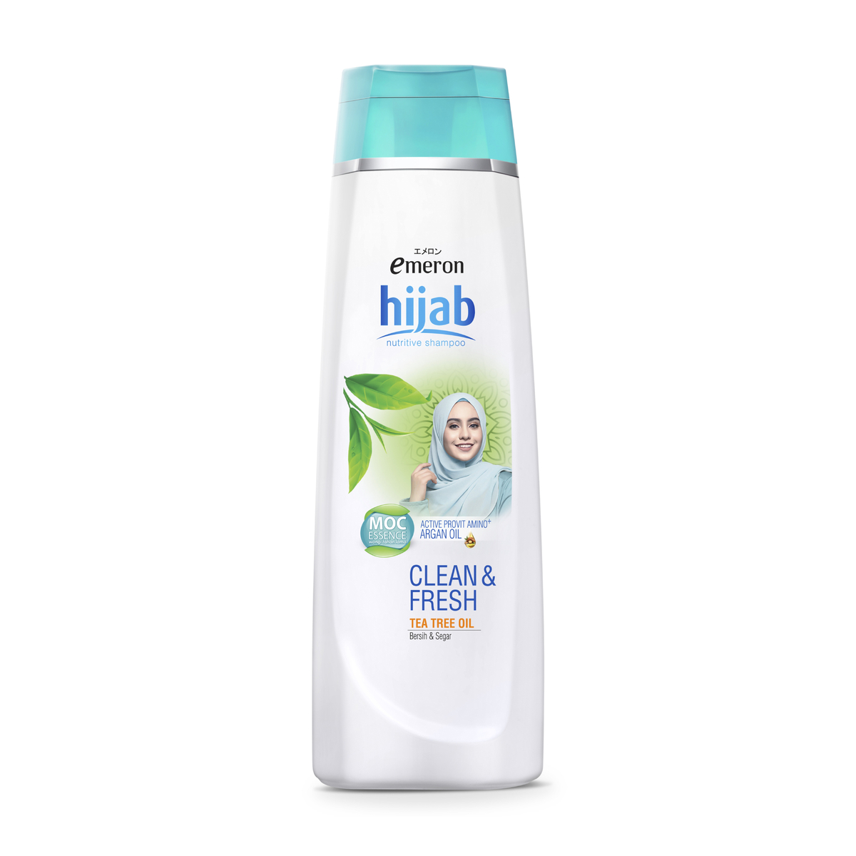 Emeron Shampo Hijab Clean & Fresh Tea Tree Oil Shampo 170ml