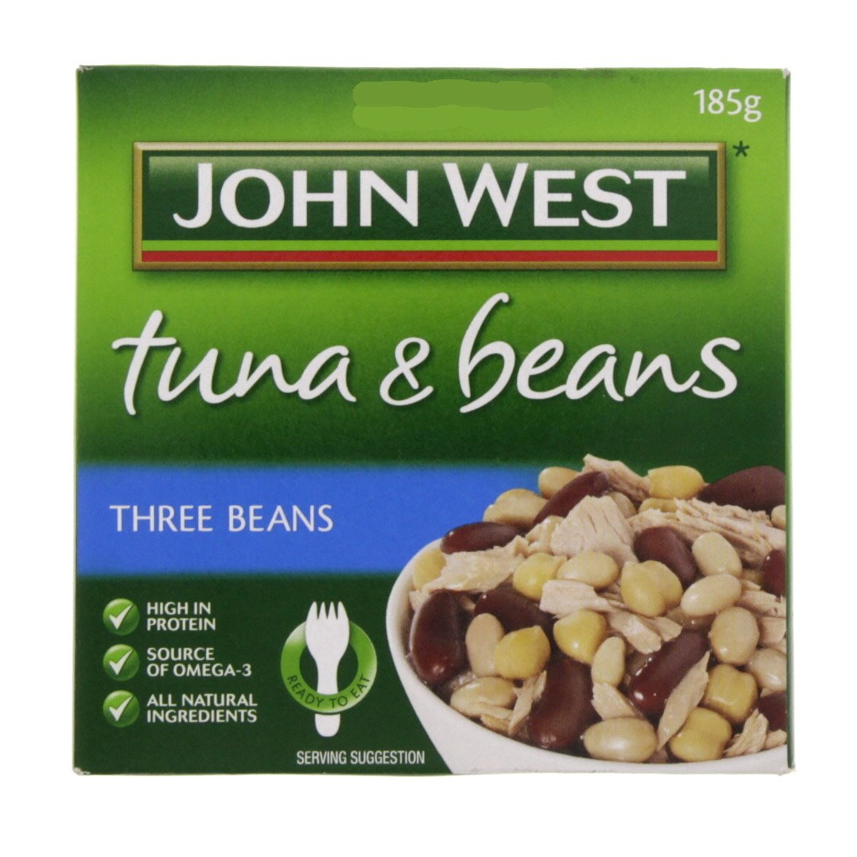 John West Tuna & Beans Three Beans 185 g