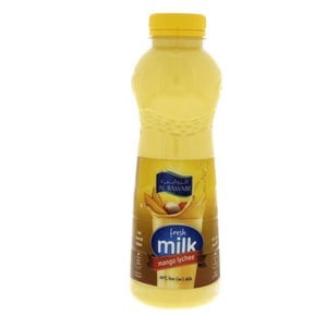 Al Rawabi Fresh Milk Mango Lychee 500ml