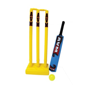 BLM Plastic Cricket Set 3Pcs