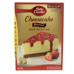 Betty Crocker No Bake Cheesecake Mix Strawberry, 360 g