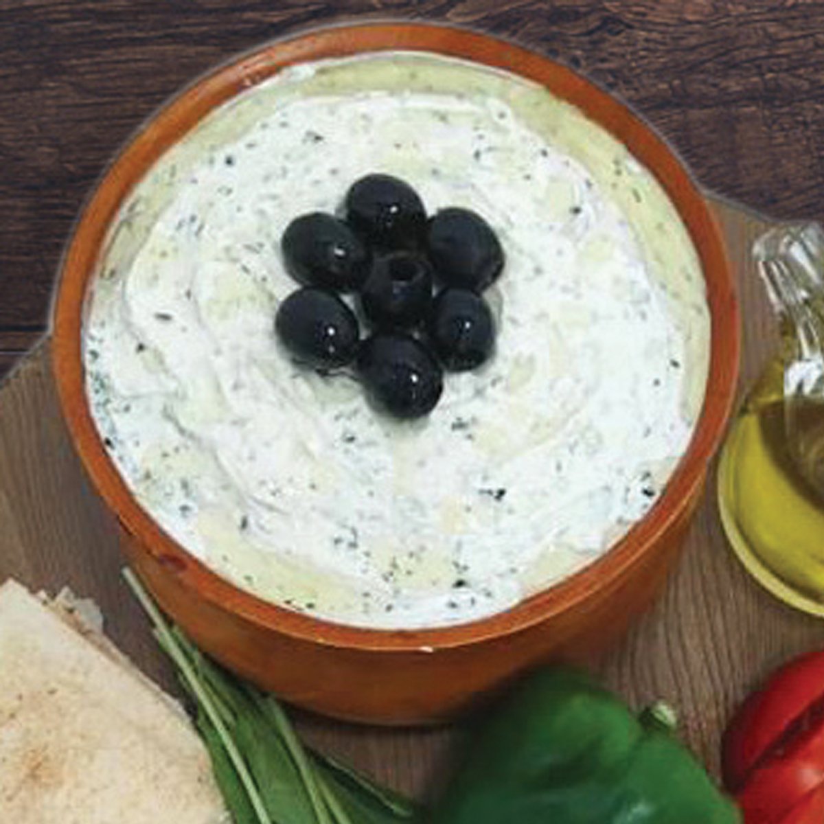 Labneh With Black Olives 300 g