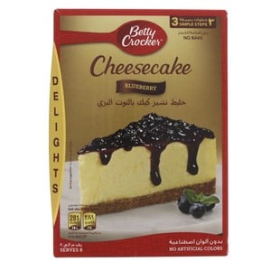 Betty Crocker No Bake Cheesecake Mix Blueberry 360 Gm