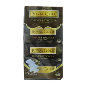 Royal Gold 3Ply Luxury Facial Tissue 4 x 120sheets