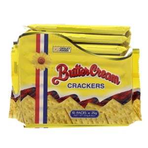 Croley Foods Butter Cream Crackers 10  x 25g