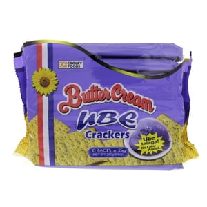 Croley Foods Butter Cream UBE Crackers 25g x 10 Pieces