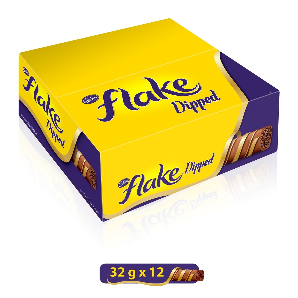 Cadbury Flake Dipped Bar 12 x 32 g