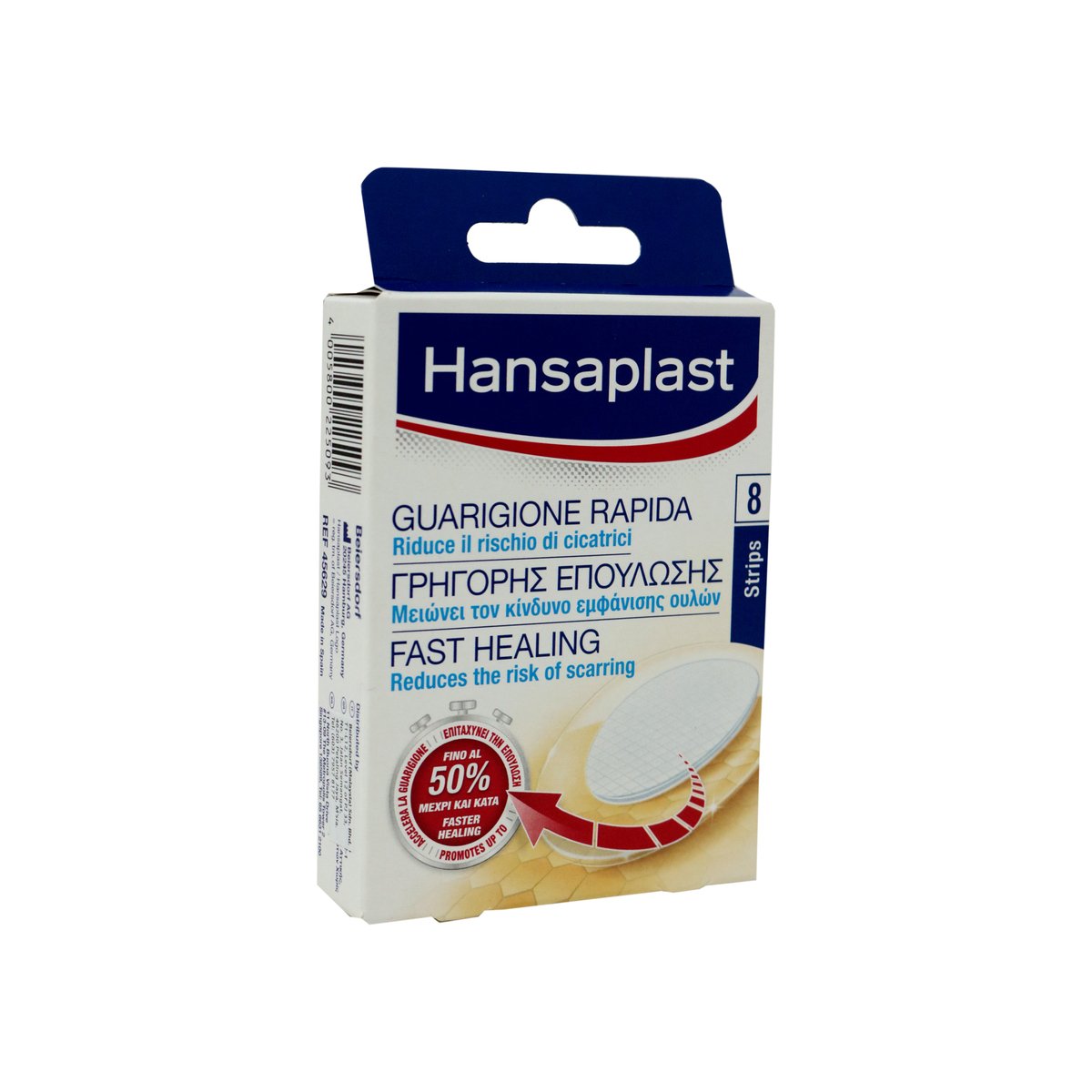 Hansaplast Fast Healing Large 8pcs