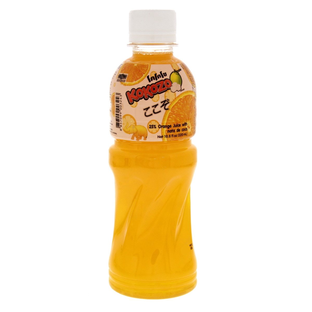 Kokozo Orange Juice With Nata De Coco 320ml