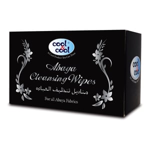 Cool & Cool Abaya Cleansing Wipes 12 pcs
