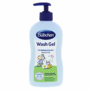Bubchen Sensitive Wash Gel With Natural Chamomile & Wheat Protein 400 ml