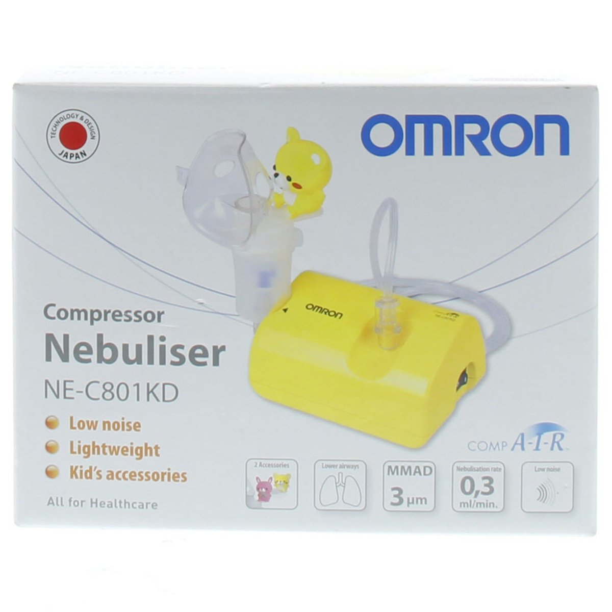 Omron CompAIR Compresseur Nebuliseur NE-C801KD