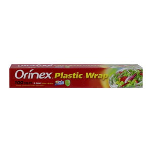Orinex Heavy Duty Plastic Wrap 100sq.ft Size 30.4m x 30.4cm 1pc