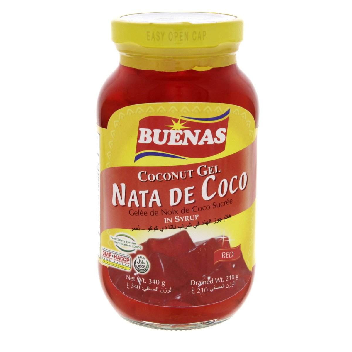 Buenas Coconut Gel Red 340 g