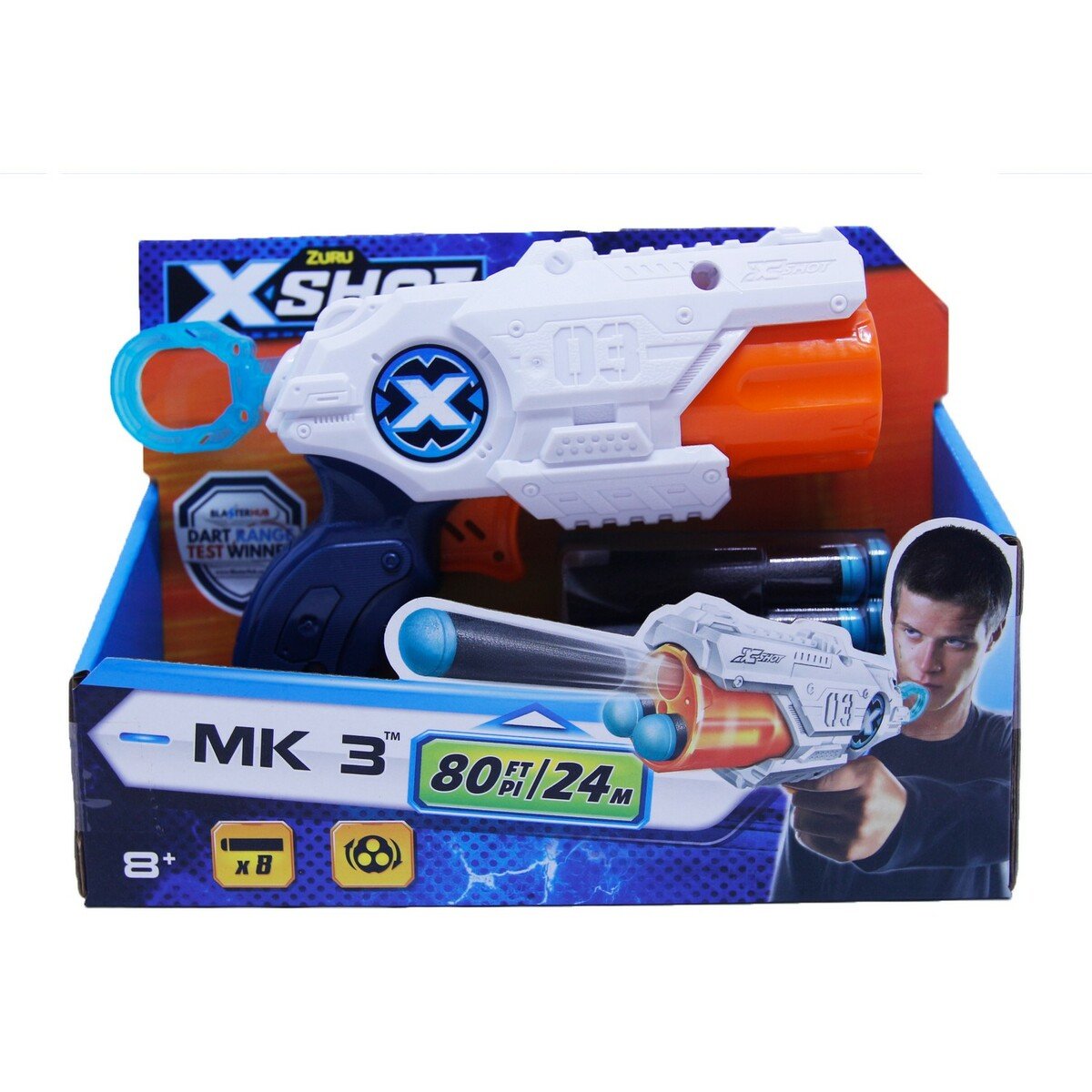 Emco X-Shot Kickback 8 Darts 36184