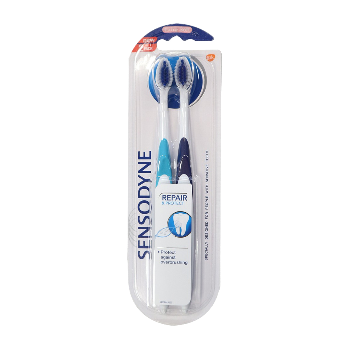 Sensodyne Toothbrush Repair Protect Extra soft 2's