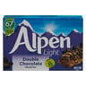 Alpen Light Bar Double Chocolate 5 x 19g
