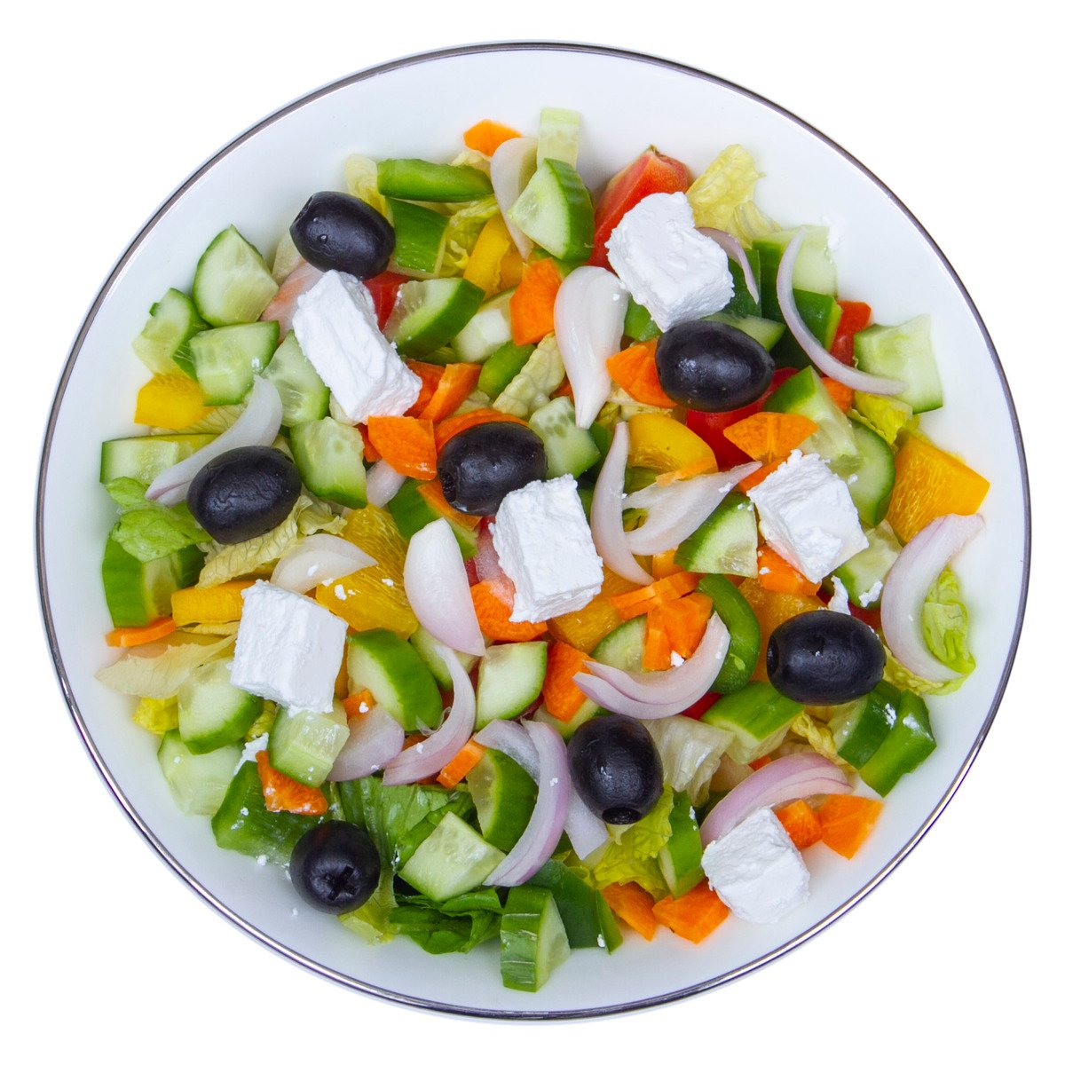 Buy Greek Fresh Salad Bowl 400g Online at Best Price | Salads | Lulu Egypt in UAE