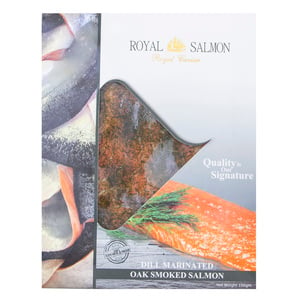 Royal Salmon Dill Marinated Oak Smoked Salmon 100g